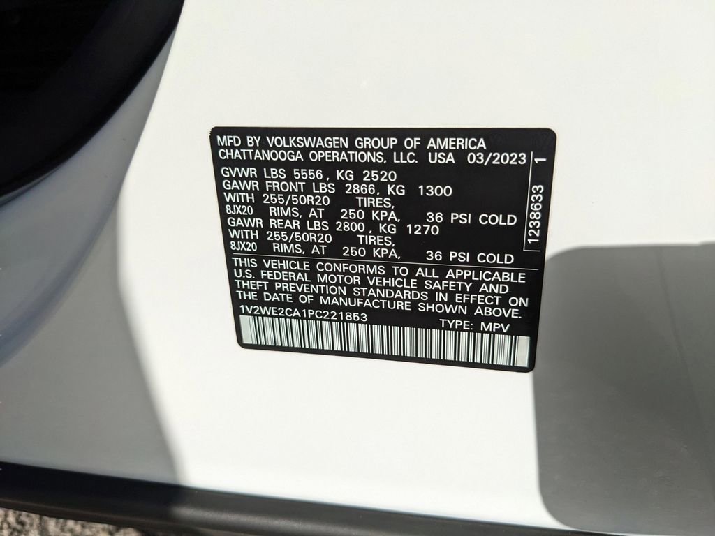 Used 2023 Volkswagen Atlas Cross Sport SE FWD image 36