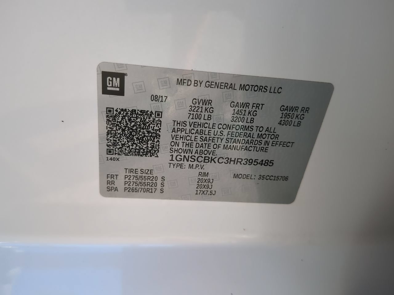 Used 2017 Chevrolet Tahoe LT RWD image 25