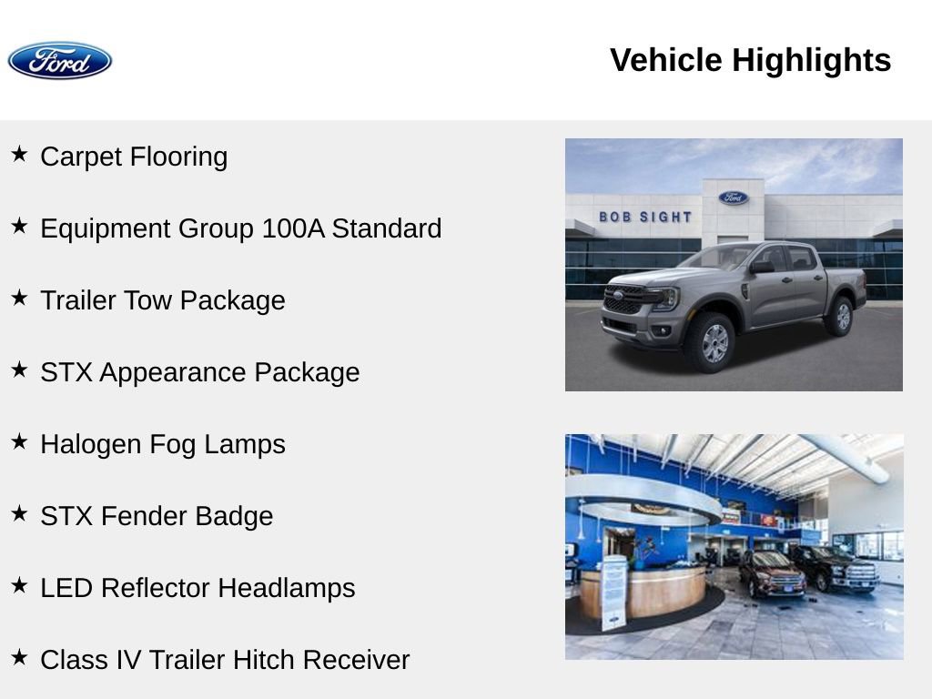 New 2025 Ford Ranger XL w/ Trailer Tow Package image 2