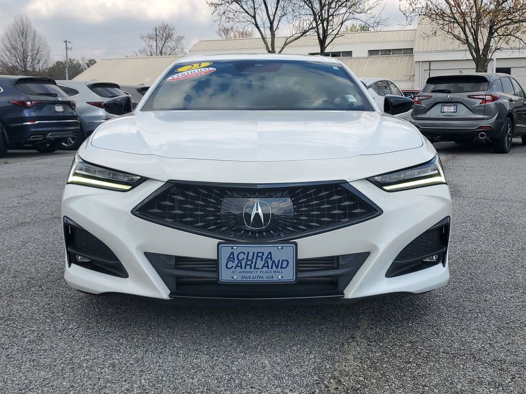 Certified 2023 Acura TLX SH-AWD w/ A-SPEC Pkg image 2