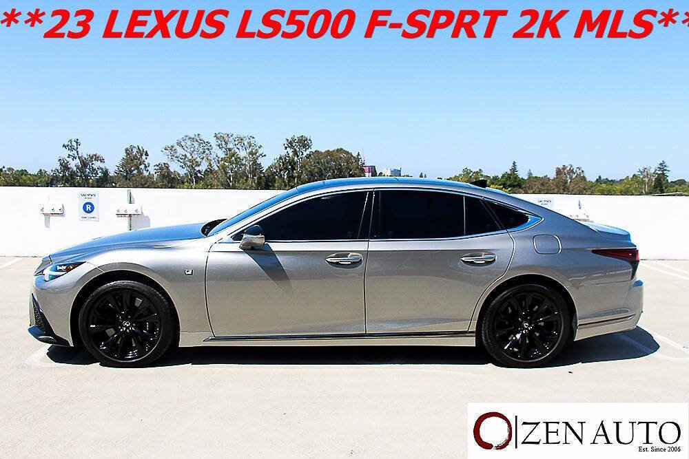 Used 2023 Lexus LS 500 F Sport w/ Cold Weather Package (CK) RWD image 4