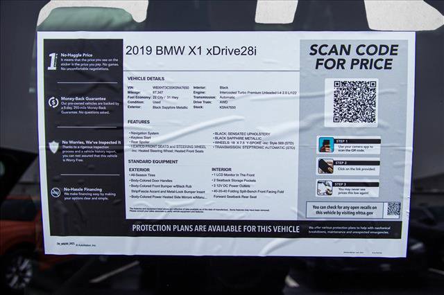 Used 2019 BMW X1 xDrive28i image 29