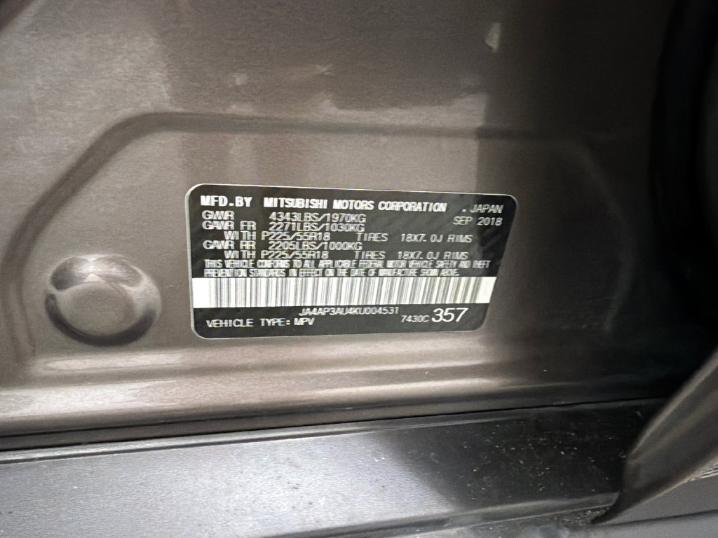 Used 2019 Mitsubishi Outlander Sport ES FWD image 30