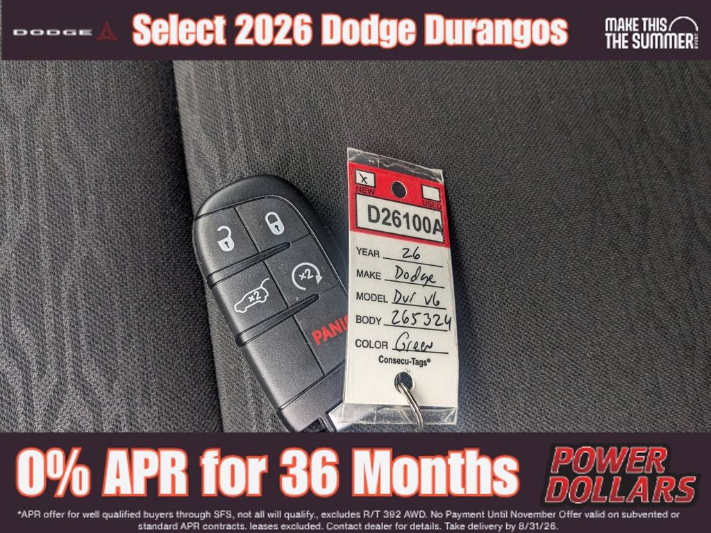 New 2026 Dodge Durango GT w/ Blacktop Package AWD/4WD image 42