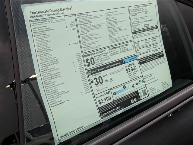 Used 2026 BMW 228i xDrive w/ Technology Package AWD/4WD image 19