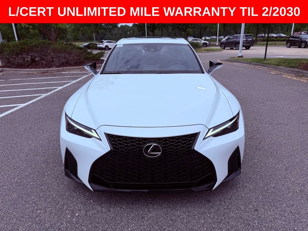 Certified 2024 Lexus IS 350 F Sport w/ Navigation Package RWD image 2
