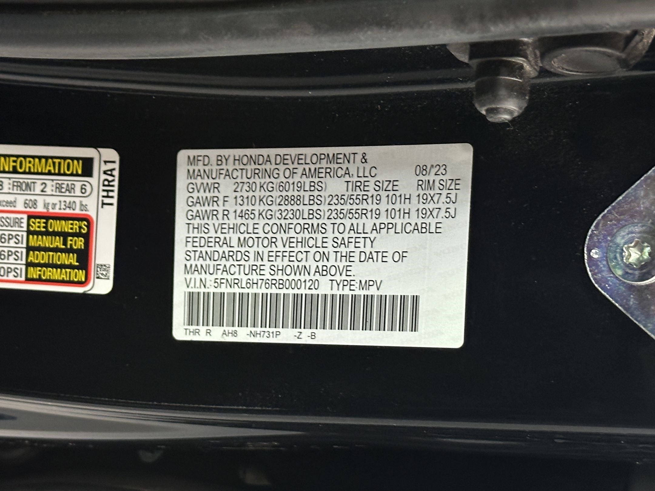 Certified 2024 Honda Odyssey Sport image 26