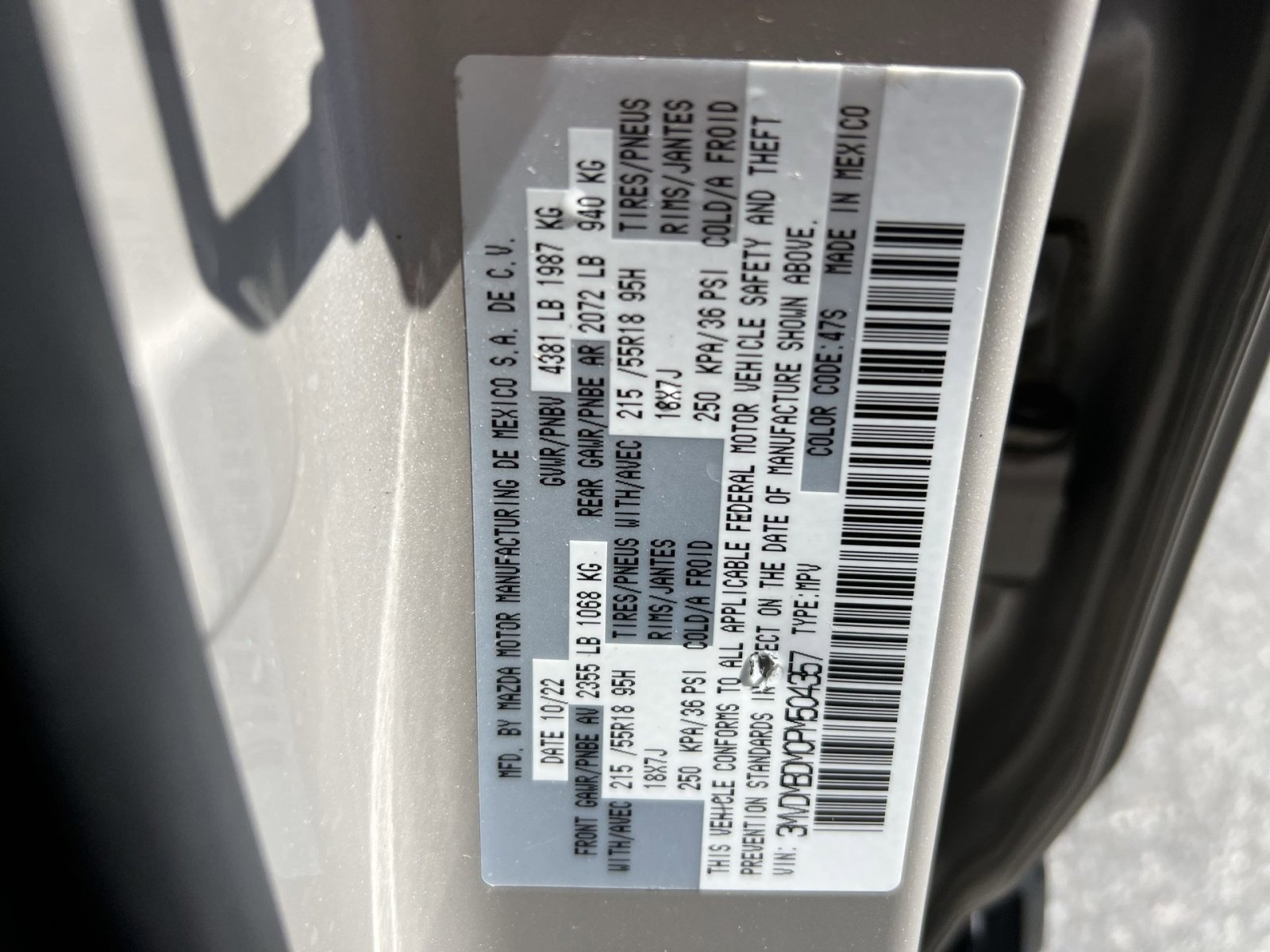 Used 2023 MAZDA CX-30 AWD 2.5 S w/ Premium Package image 28