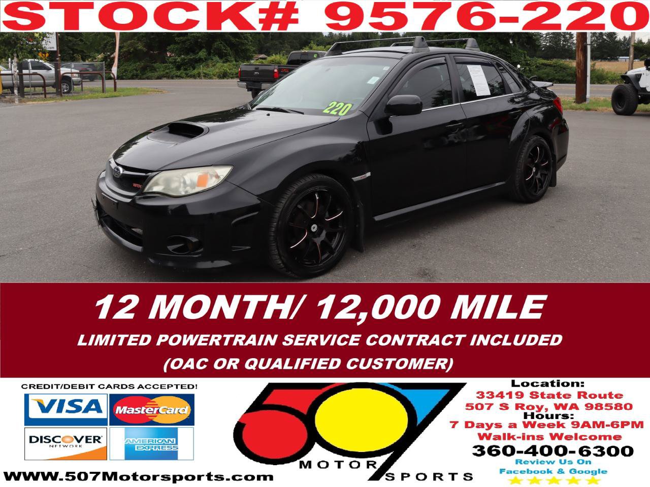 Used 2013 Subaru Impreza WRX Sedan AWD/4WD image 2