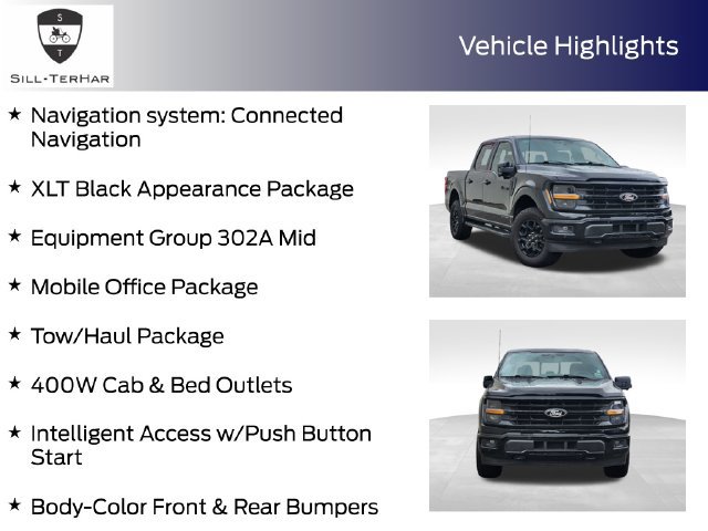 Certified 2024 Ford F150 XLT w/ Equipment Group 302A MID AWD/4WD image 4