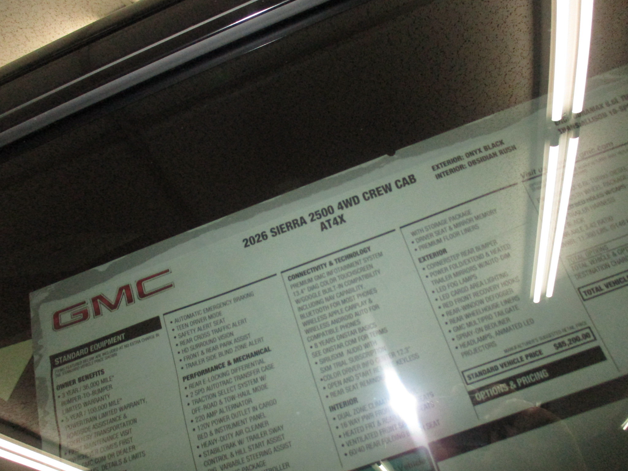 New 2026 GMC Sierra 2500 AT4X AWD/4WD image 22
