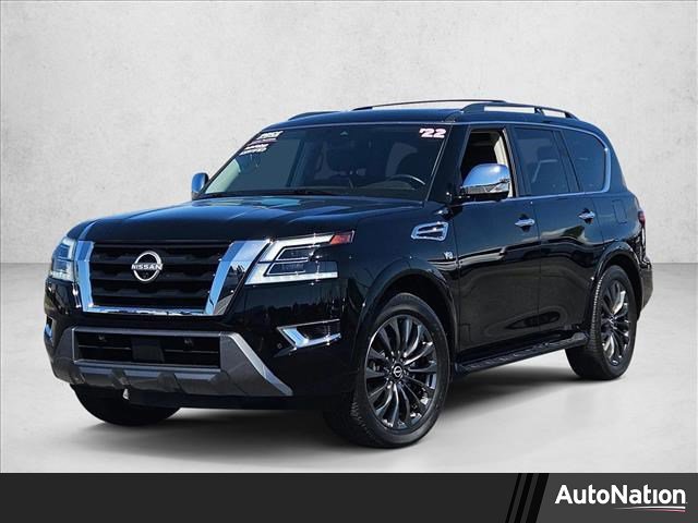 Used 2022 Nissan Armada Platinum w/ Captain's Chairs Package