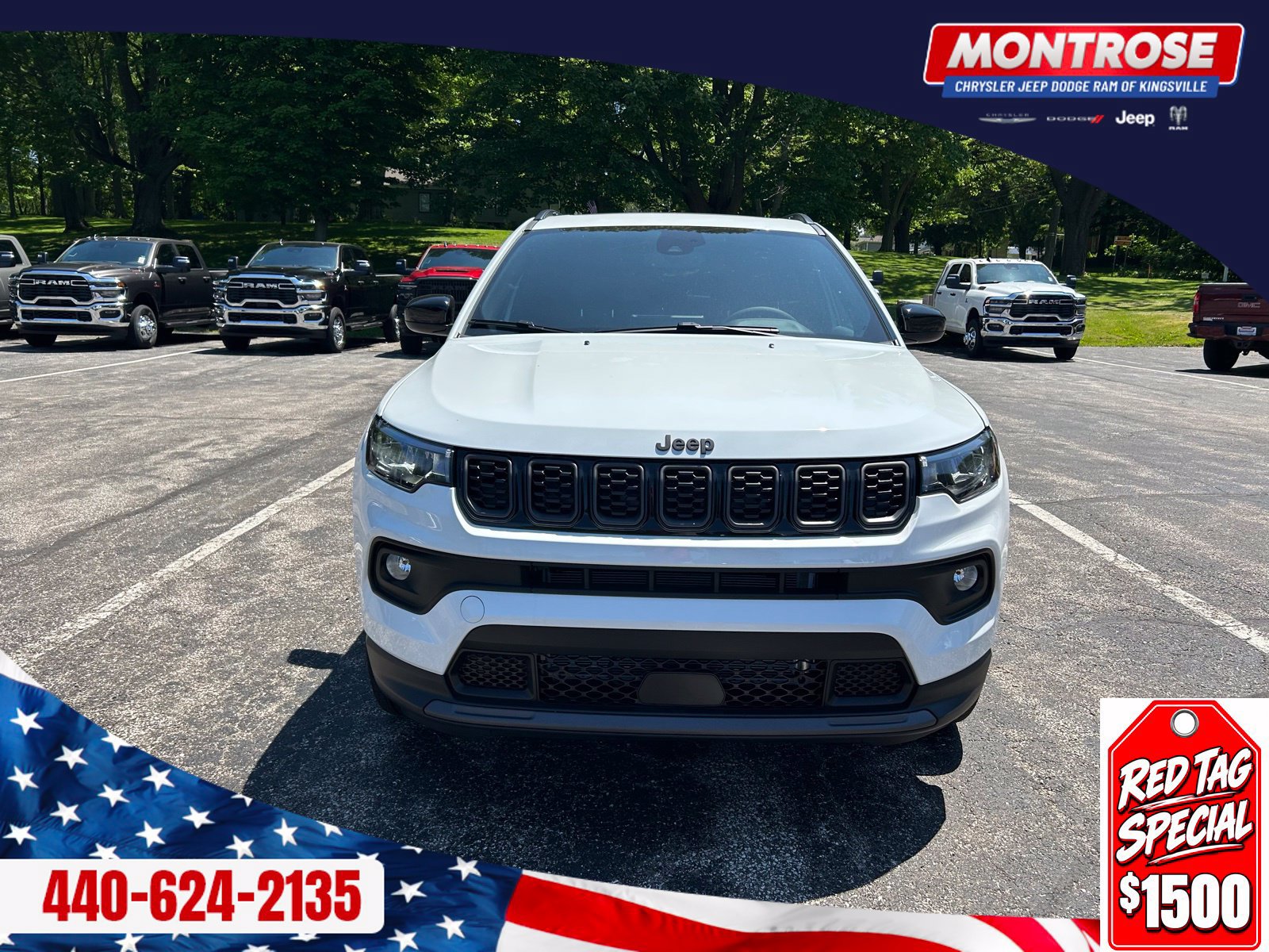 New 2026 Jeep Compass Latitude w/ Sun and Sound Group AWD/4WD image 9