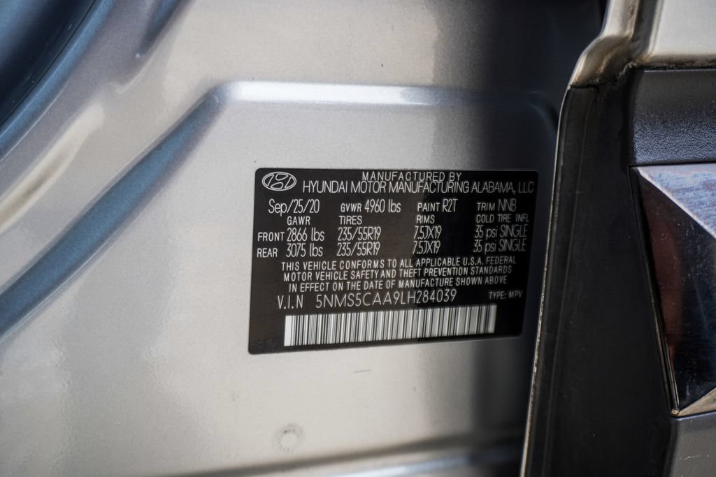 Used 2020 Hyundai Santa Fe Limited AWD/4WD image 40