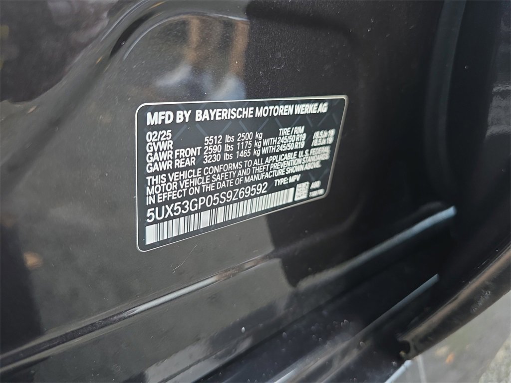 Used 2025 BMW X3 xDrive30i w/ Premium Package image 39