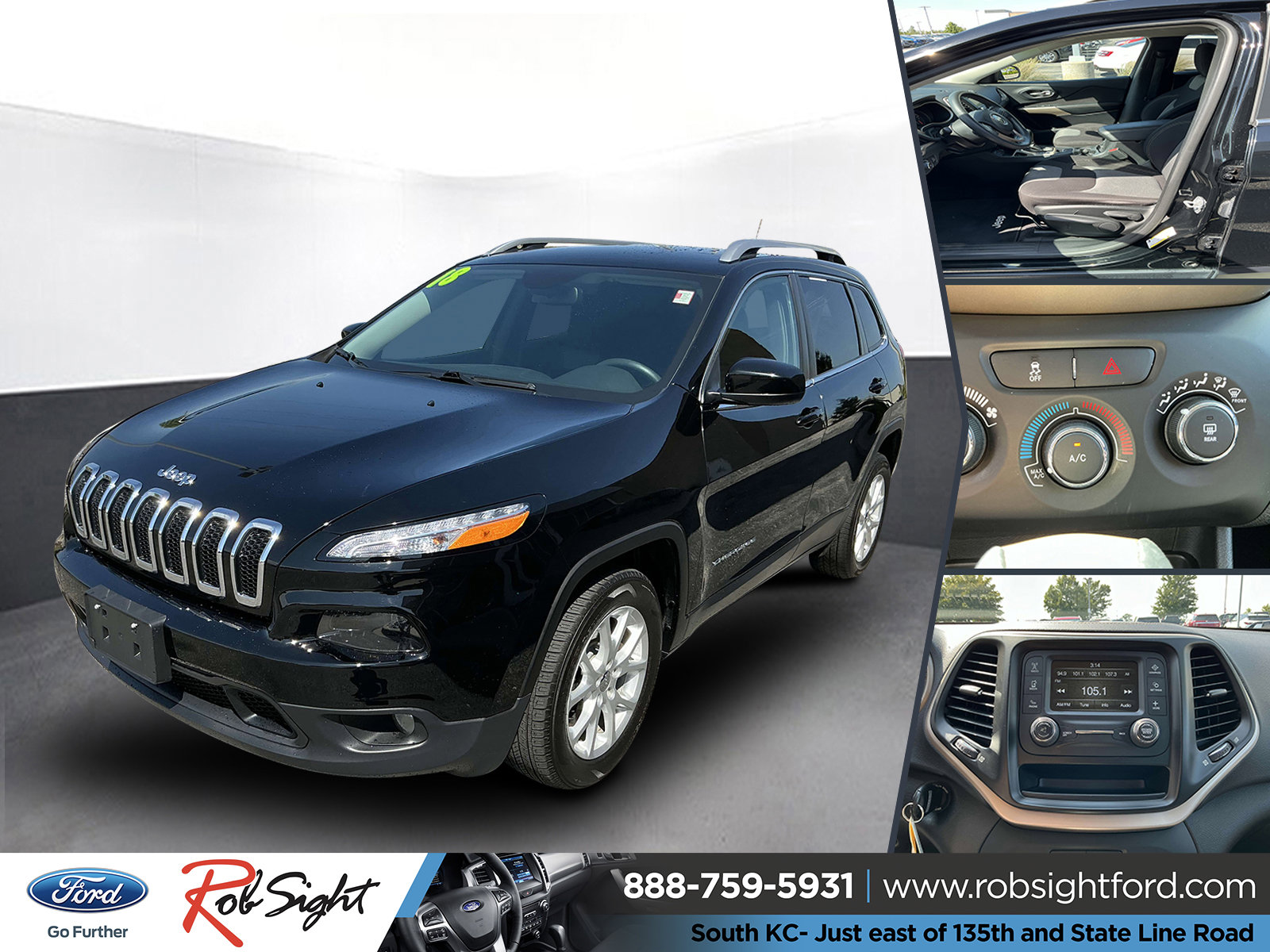 Used 2018 Jeep Cherokee Latitude image 1
