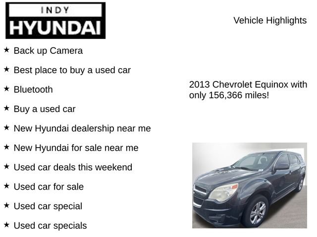Used 2013 Chevrolet Equinox LS image 7