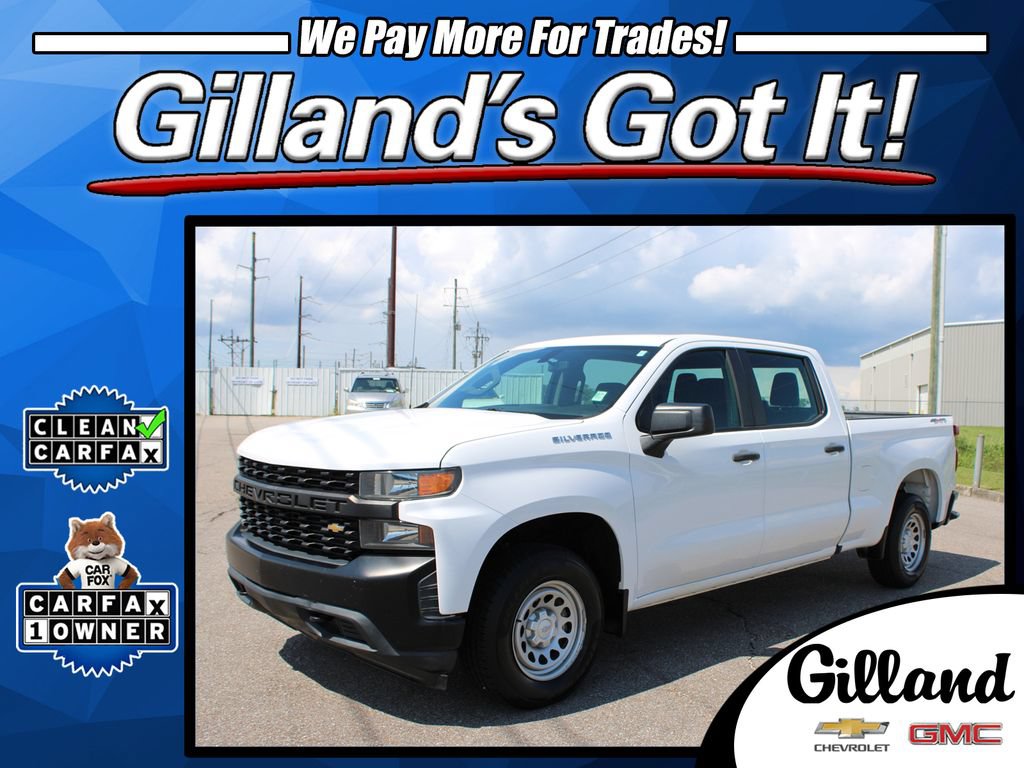 Used 2020 Chevrolet Silverado 1500 W/T w/ WT Fleet Convenience Package AWD/4WD image 1
