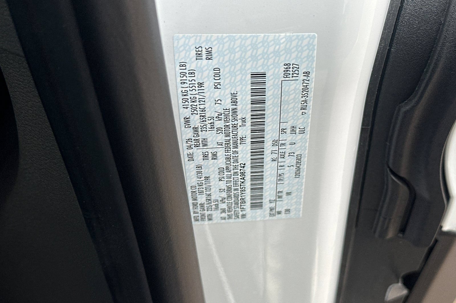 New 2026 Ford Transit 250 Low Roof RWD image 22
