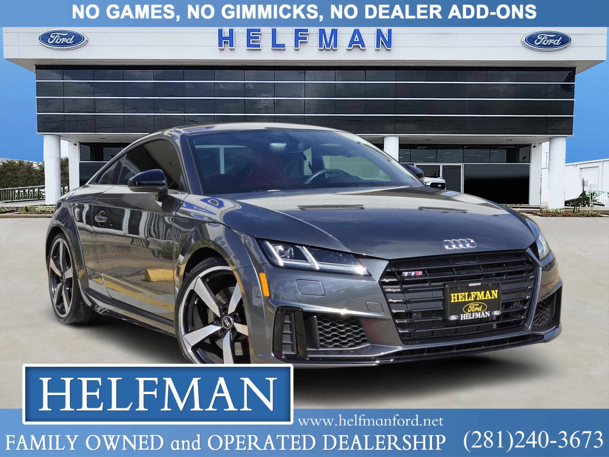 Used 2023 Audi TTS 2.0T Coupe w/ Black Optic Package