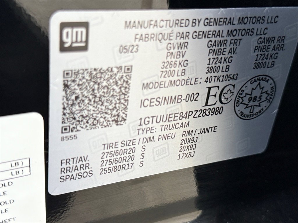 Used 2023 GMC Sierra 1500 AT4 w/ AT4 Preferred Package image 29