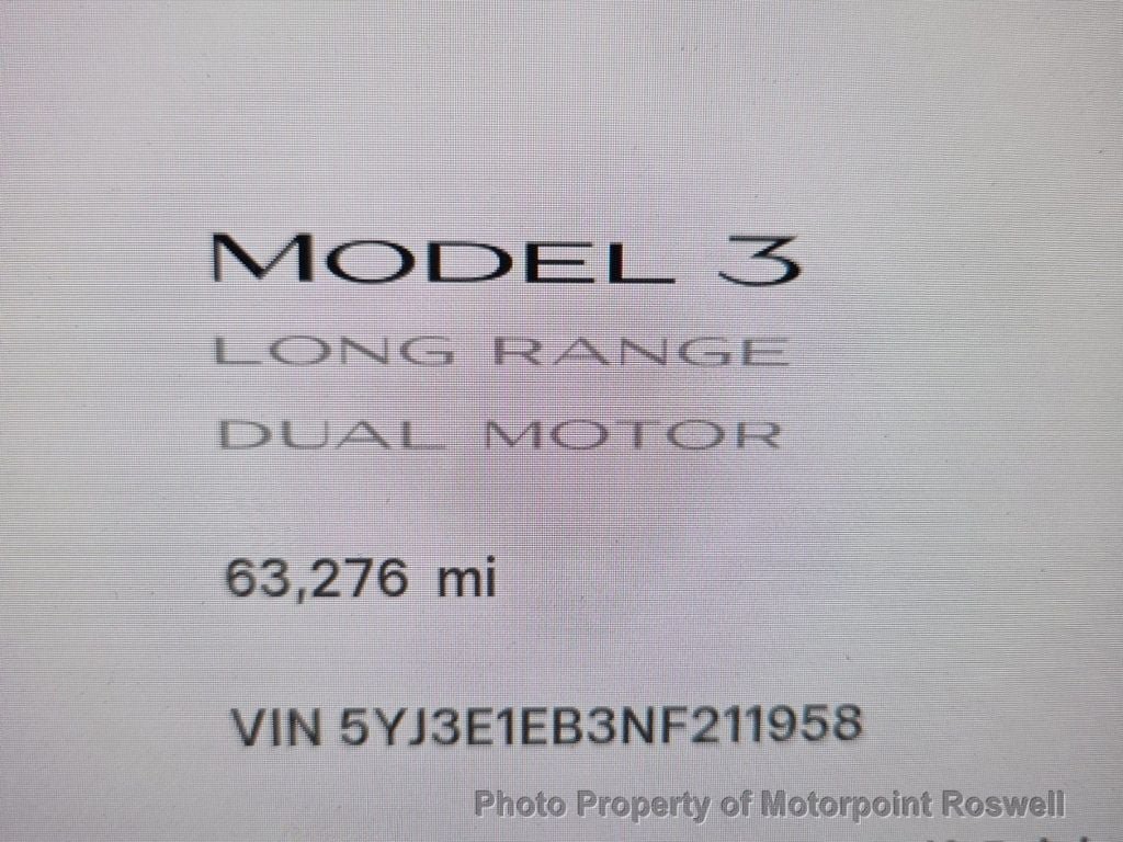 Used 2022 Tesla Model 3 Long Range AWD/4WD image 3