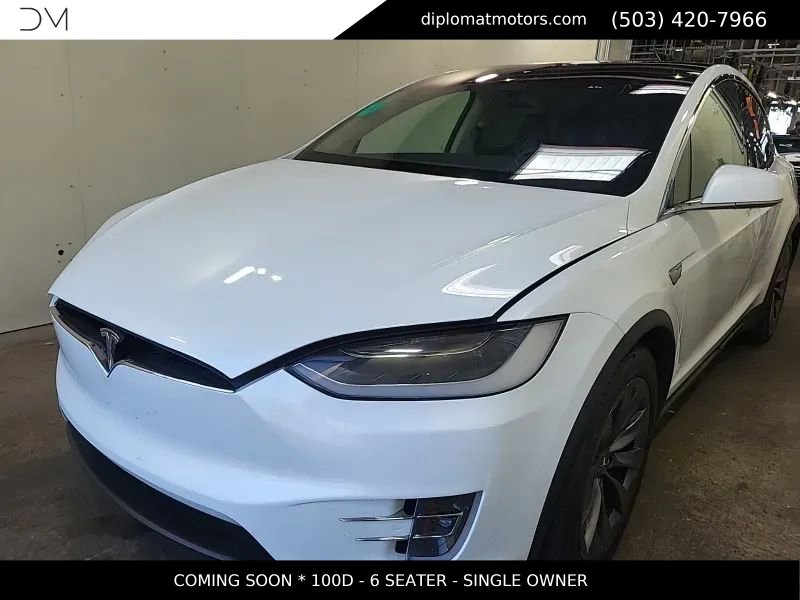 Used 2018 Tesla Model X 100D AWD/4WD image 1