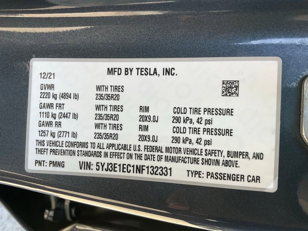 Used 2022 Tesla Model 3 Performance AWD/4WD image 22