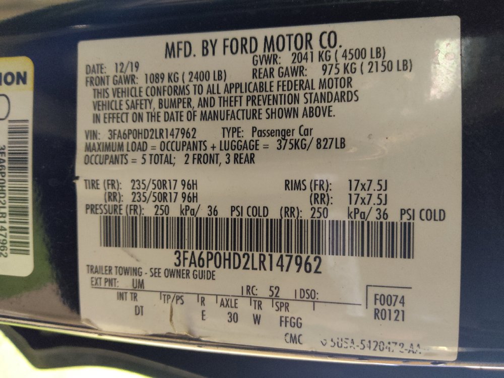Used 2020 Ford Fusion SE FWD image 33