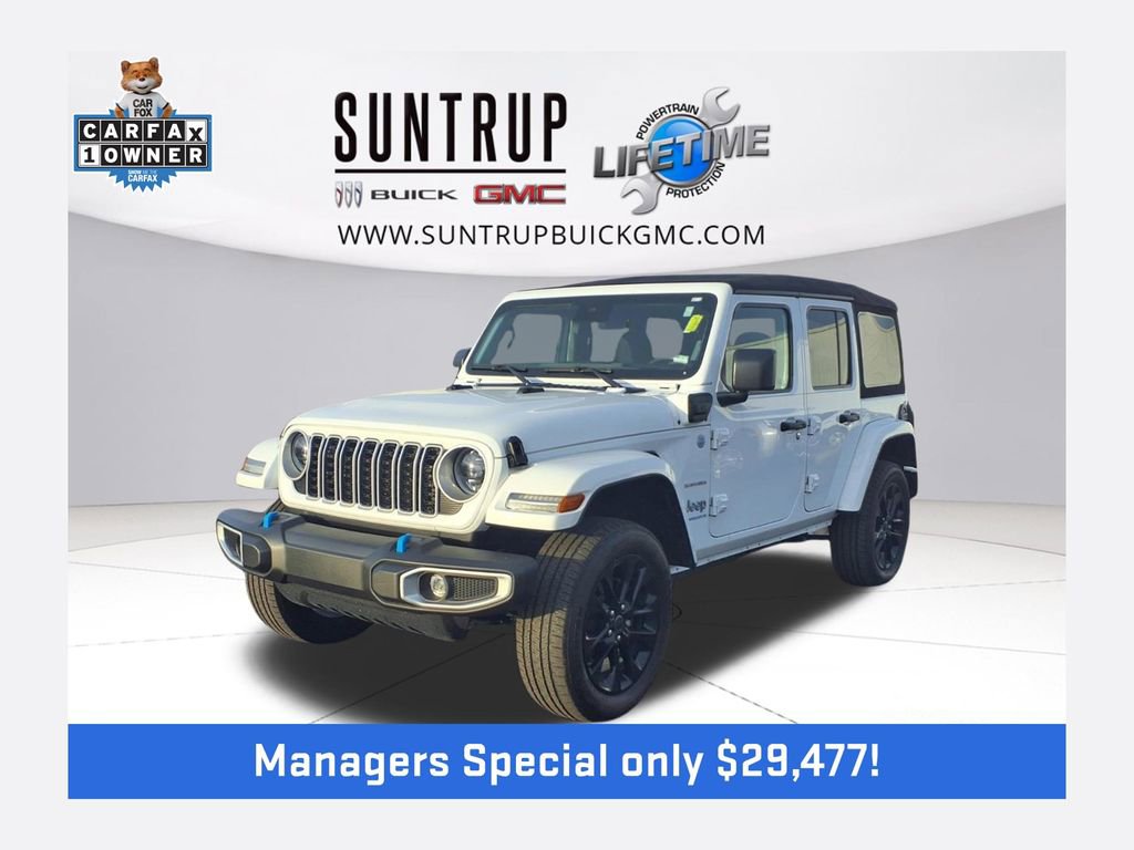 Used 2024 Jeep Wrangler Unlimited Sahara image 1