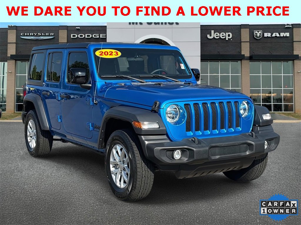 Used 2023 Jeep Wrangler Sport S