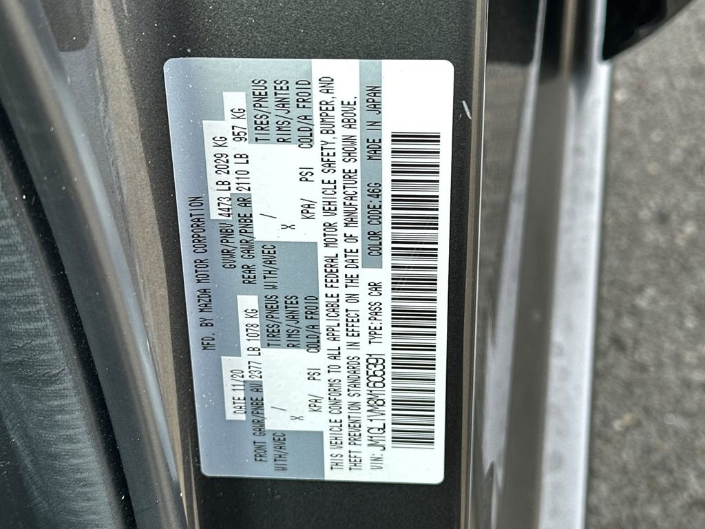 Used 2021 MAZDA MAZDA6 Touring image 34