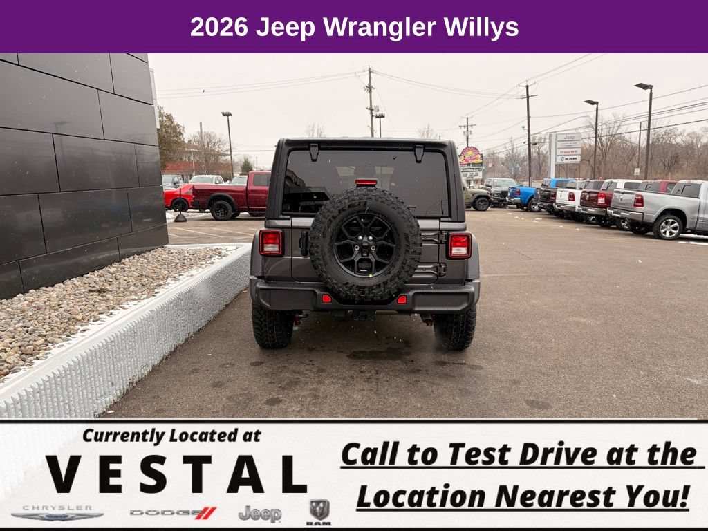 New 2026 Jeep Wrangler Unlimited Sport AWD/4WD image 6