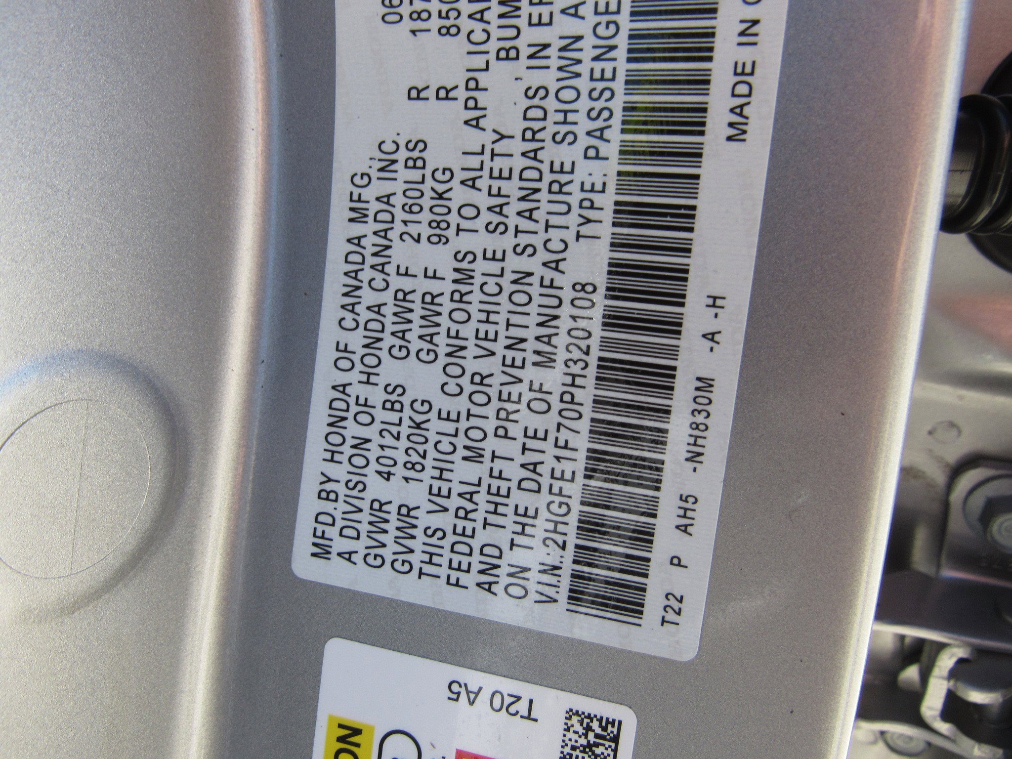 Certified 2023 Honda Civic EX image 28