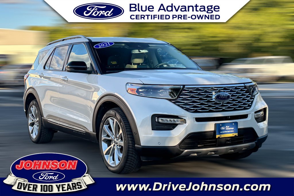 Certified 2021 Ford Explorer Platinum w/ Equipment Group 601A