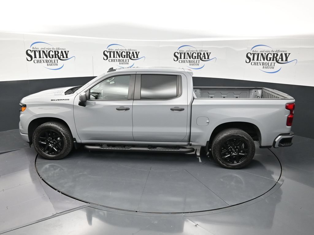 Certified 2024 Chevrolet Silverado 1500 Custom w/ Turbomax Blackout Package RWD image 24