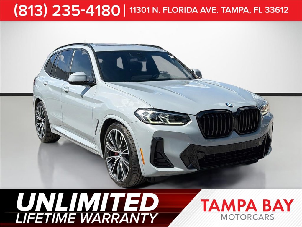 Used 2022 BMW X3 xDrive30i w/ M Sport Package 2 AWD/4WD image 1