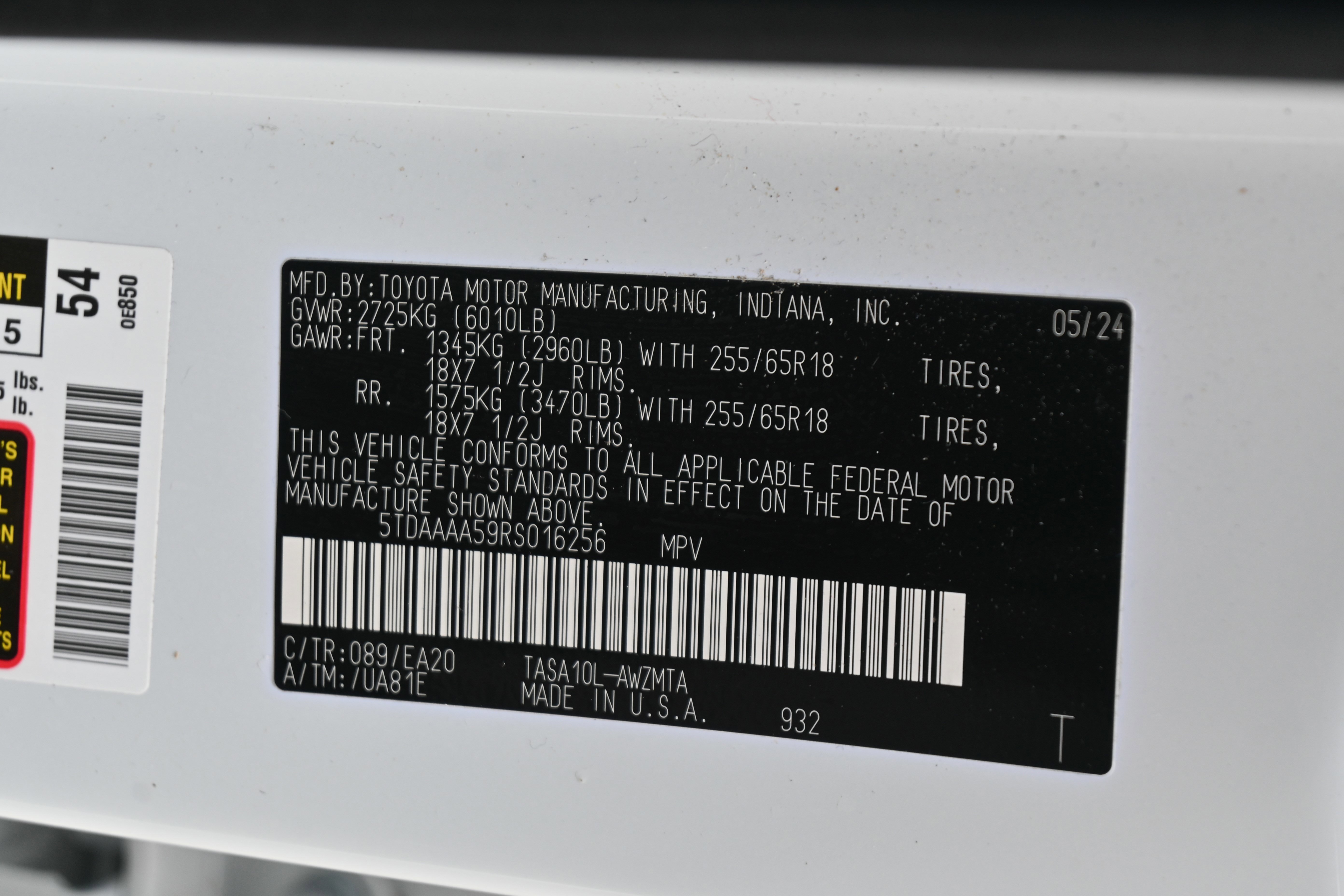 Used 2024 Toyota Grand Highlander FWD image 35