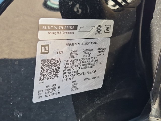Used 2026 Cadillac XT5 Sportv w/ LPO, Floor Liner Package AWD/4WD image 29