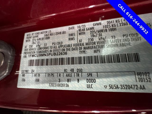 Used 2023 Ford Escape ST-Line image 27