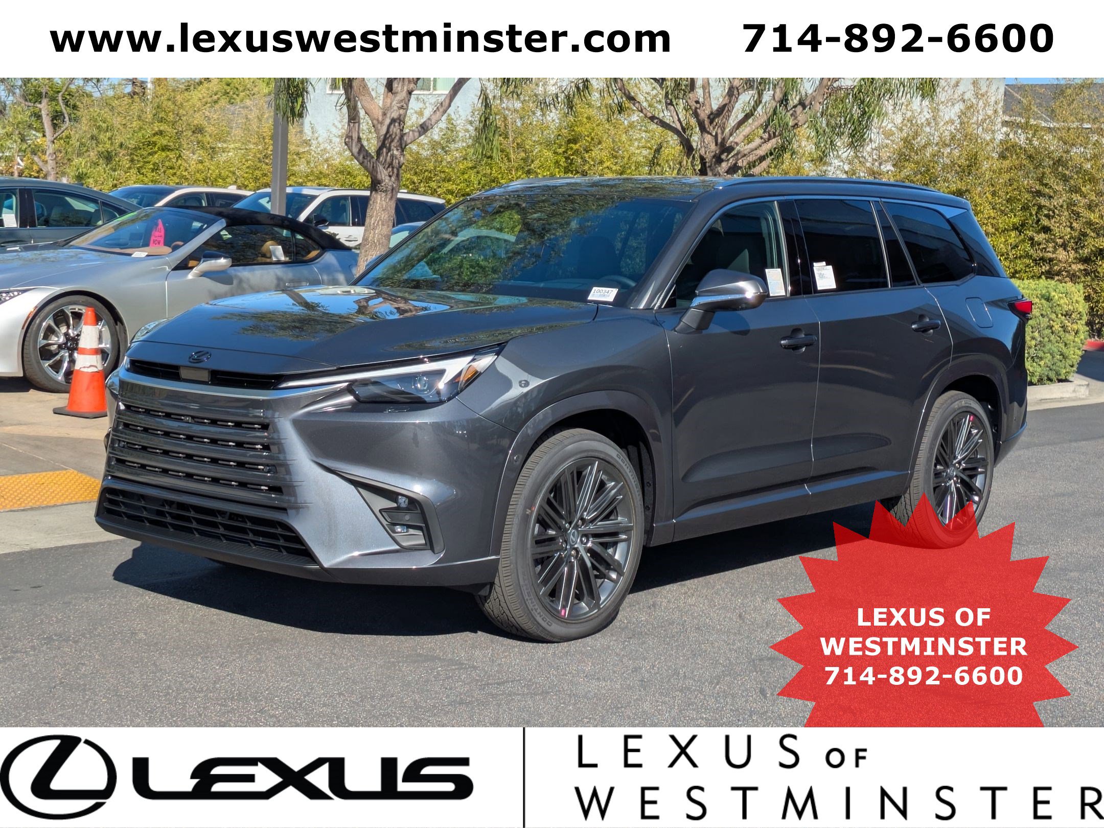 New 2026 Lexus TX 550h AWD Plug-In Hybrid image 1