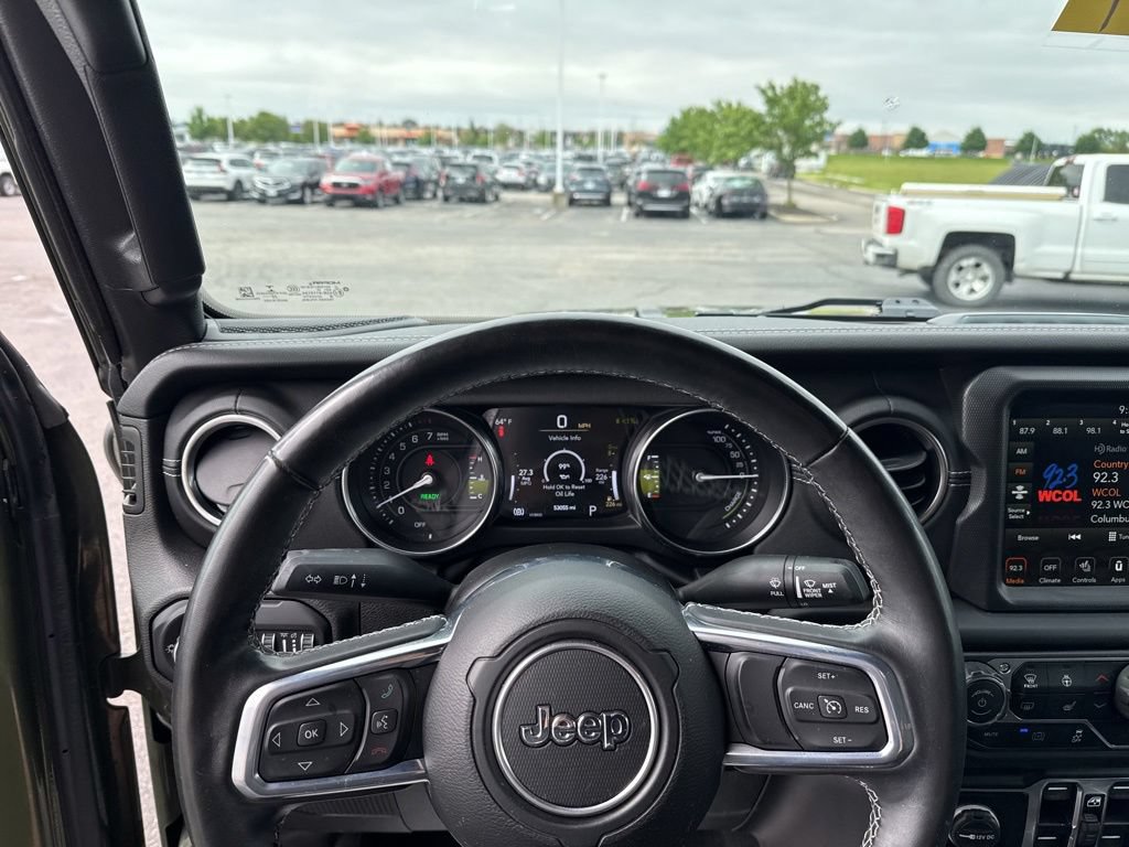Used 2022 Jeep Wrangler Unlimited Sahara w/ Cold Weather Group AWD/4WD image 12