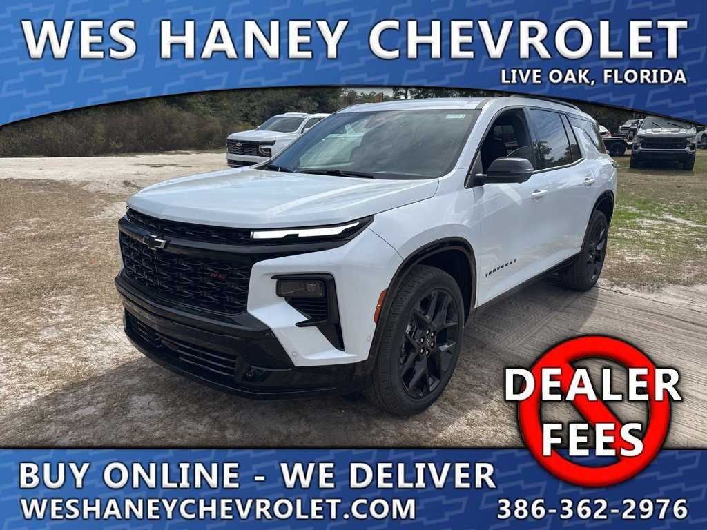 New 2026 Chevrolet Traverse RS w/ LPO, Floor Liner Package