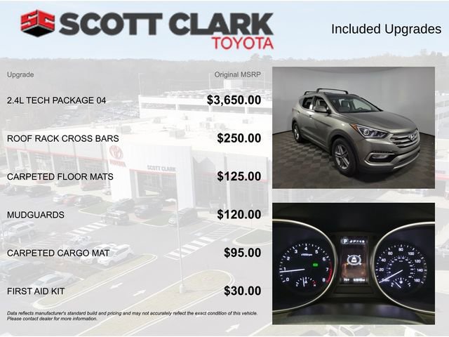 Used 2017 Hyundai Santa Fe Sport w/ 2.4L Tech Package 04 FWD image 8