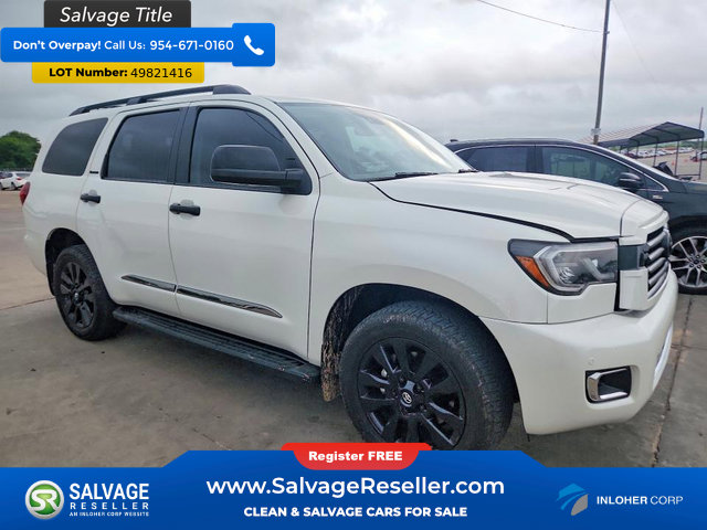 Used 2021 Toyota Sequoia Nightshade w/ Safety & Convenience Package RWD image 5