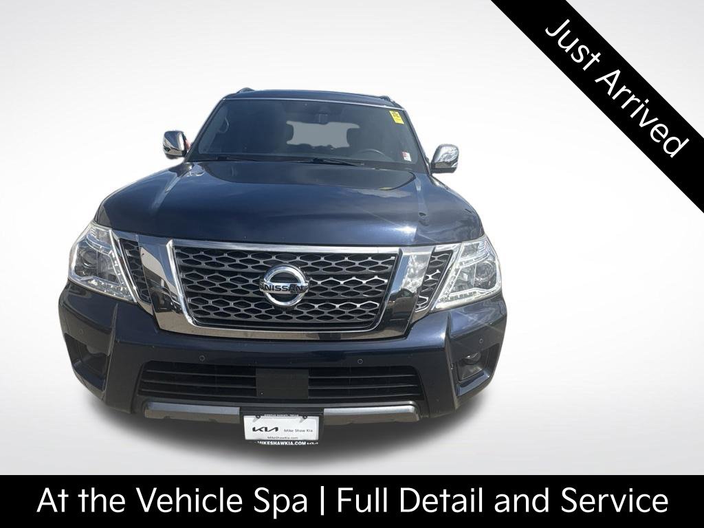 Used 2018 Nissan Armada Platinum w/ Captain Seat Package RWD image 3