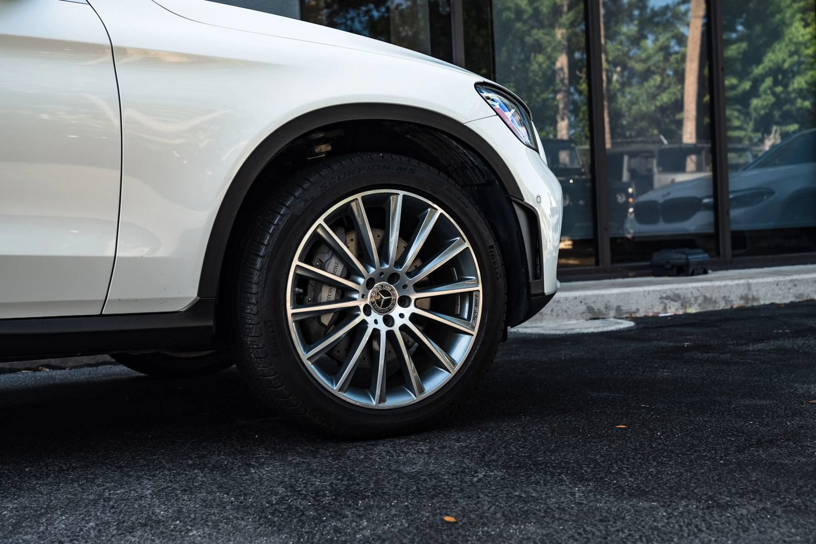 Used 2020 Mercedes-Benz GLC 300 4MATIC Coupe w/ AMG Line image 8