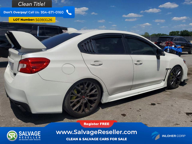 Used 2018 Subaru WRX STI Limited AWD/4WD image 4