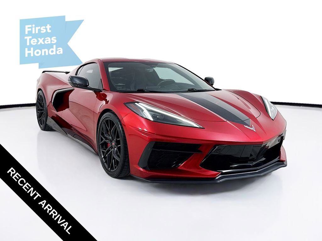 Used 2023 Chevrolet Corvette Stingray Preferred Cpe w/ Z51 Performance Package RWD image 1