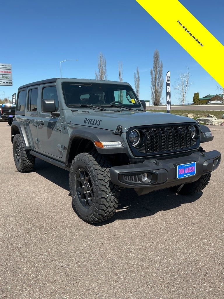 New 2025 Jeep Wrangler Willys